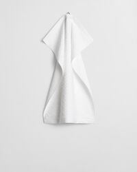 jacquard-fischgrät-handtuch 50x70 - weiß