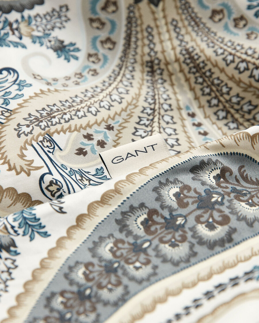 key west paisley doppelbettdecke – dunkelbraun