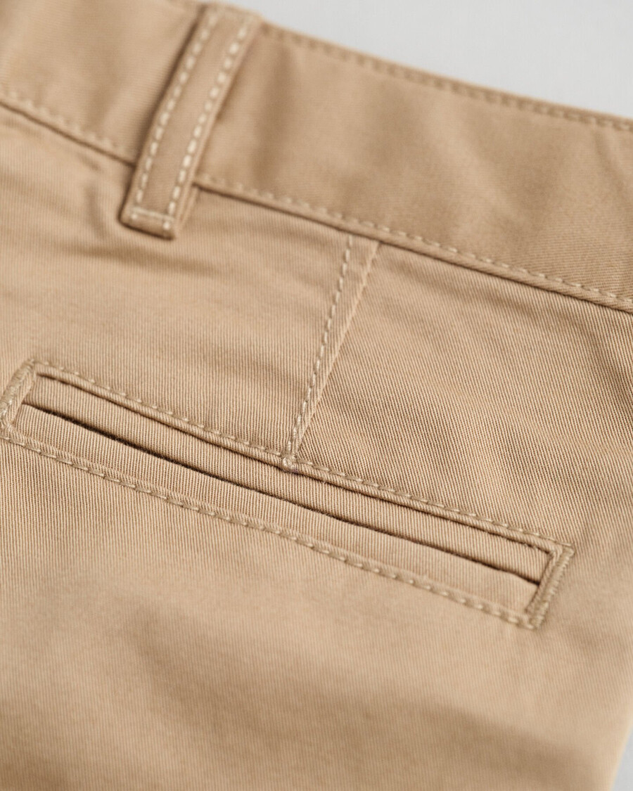 baby chinos – dunkelkhaki