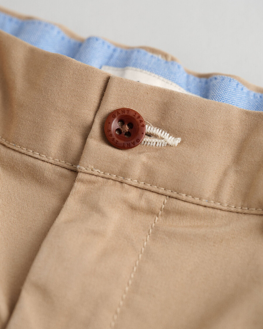 kinder-chinos in regulärer passform – dunkelkhaki