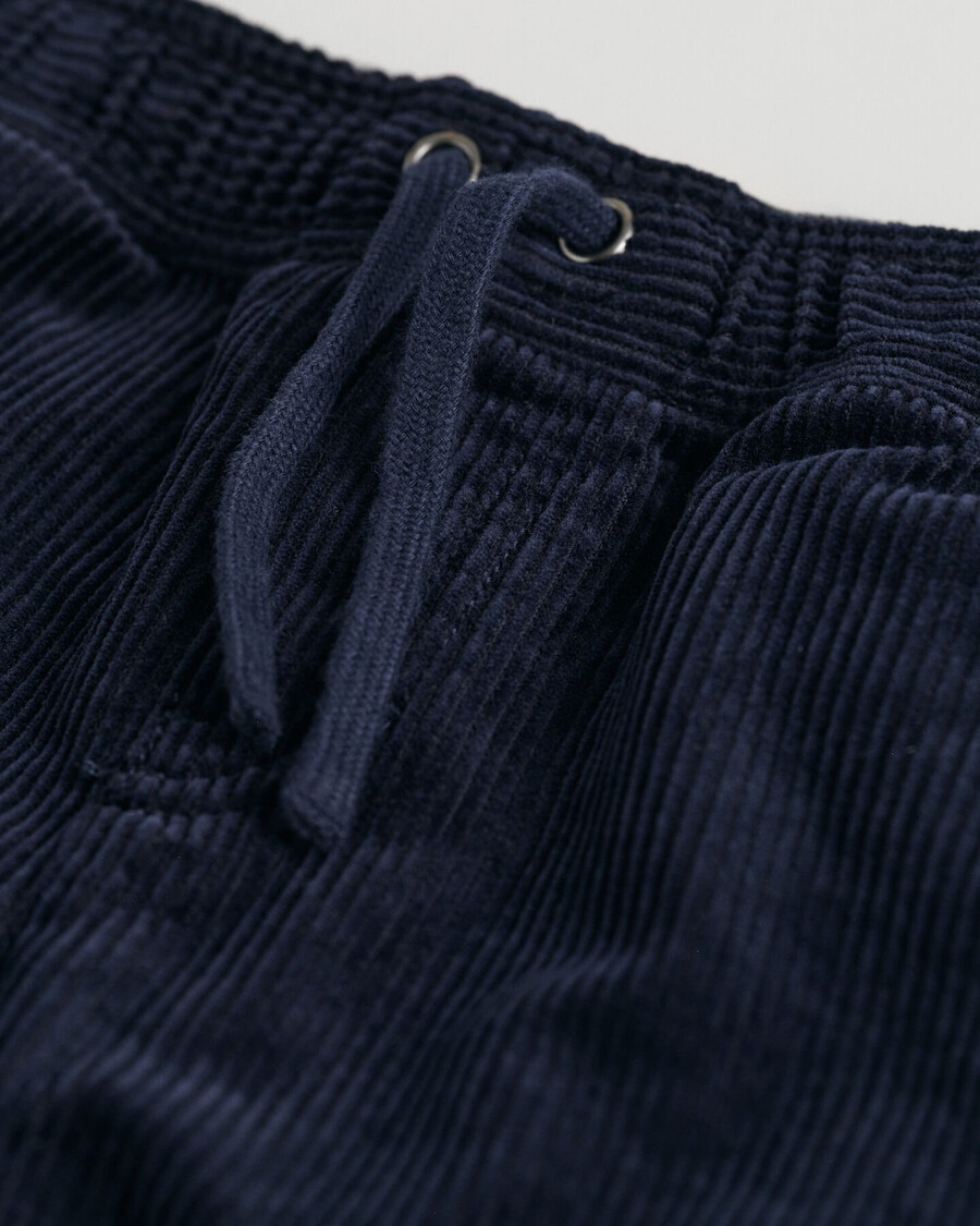 cordhose für kinder zum hineinschlüpfen – abendblau
