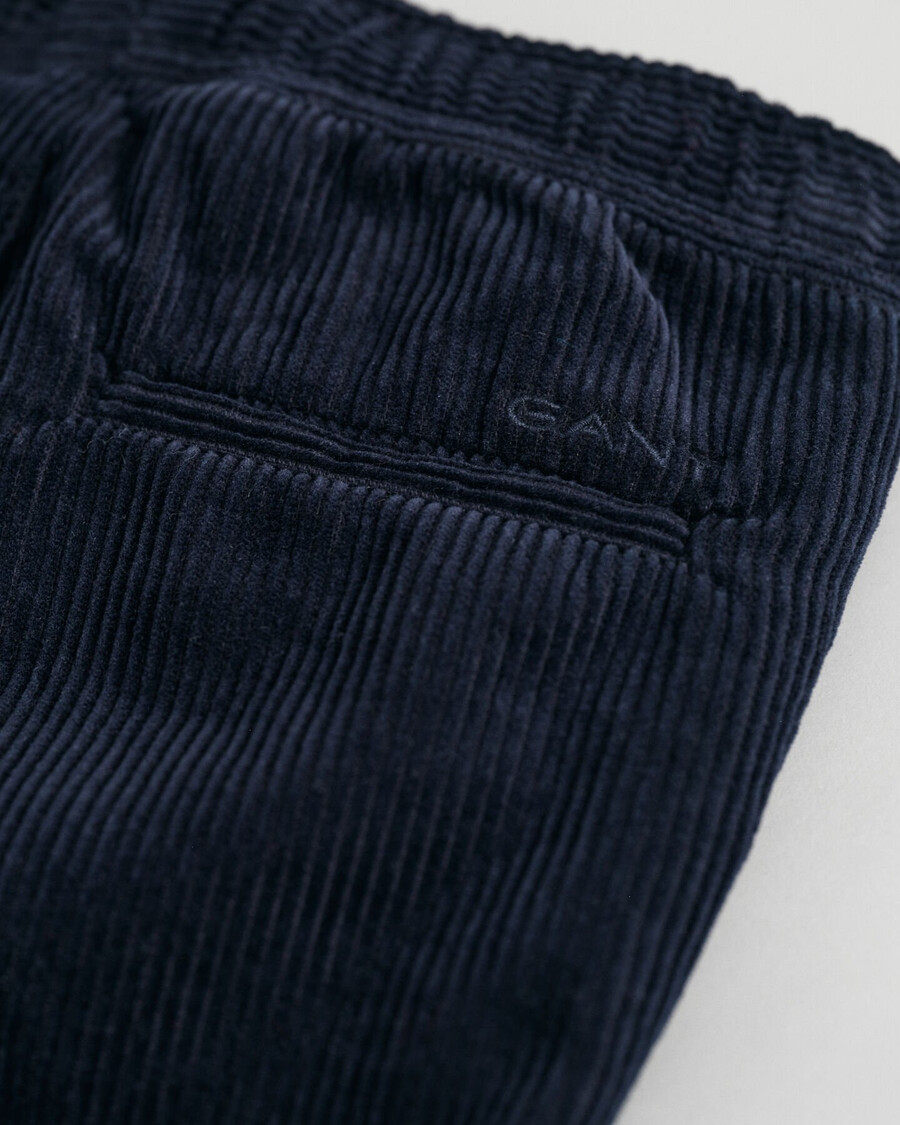 cordhose für kinder zum hineinschlüpfen – abendblau