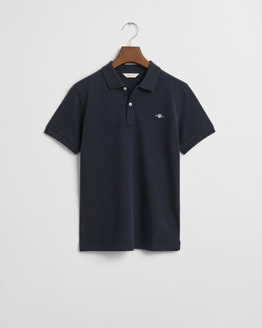 teens shield piqué-poloshirt – abendblau