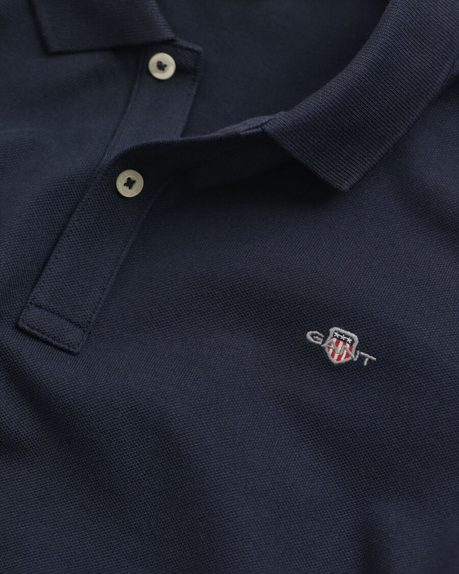 teens shield piqué-poloshirt – abendblau