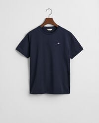 teens shield t-shirt – abendblau
