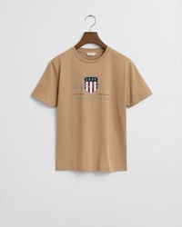 teens archive shield t-shirt – dunkelkhaki