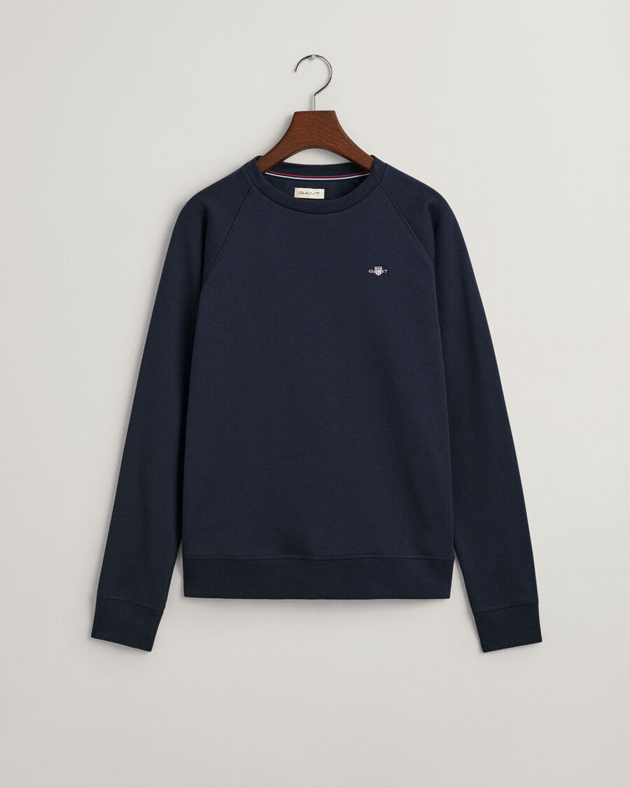 teens shield rundhals-sweatshirt – abendblau