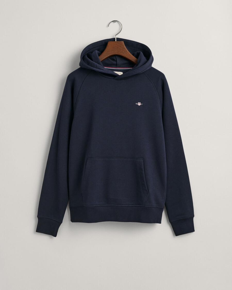 teens shield hoodie – abendblau