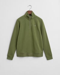 teens shield halfzip sweatshirt – olivgrün
