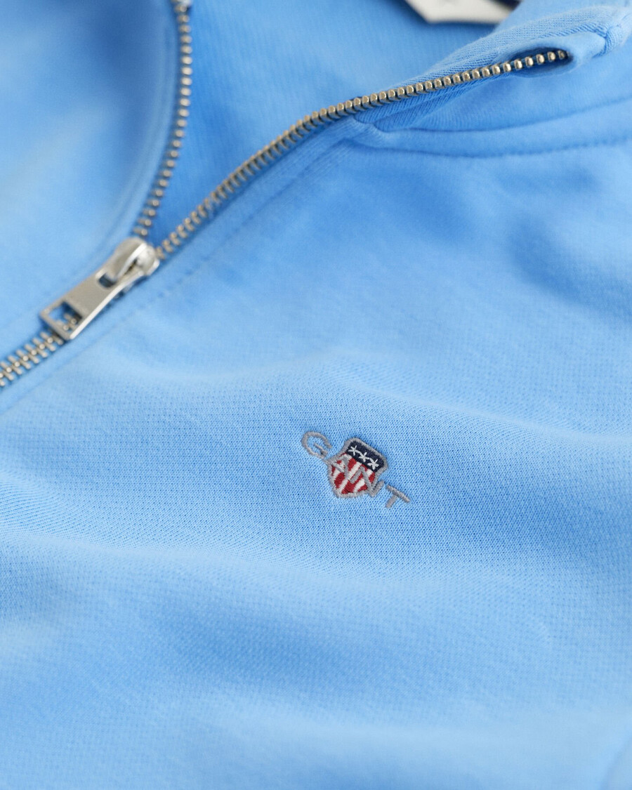 teens shield halfzip sweatshirt – traumblau