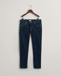slim-fit-jeans für jungen teenager – dunkelblau