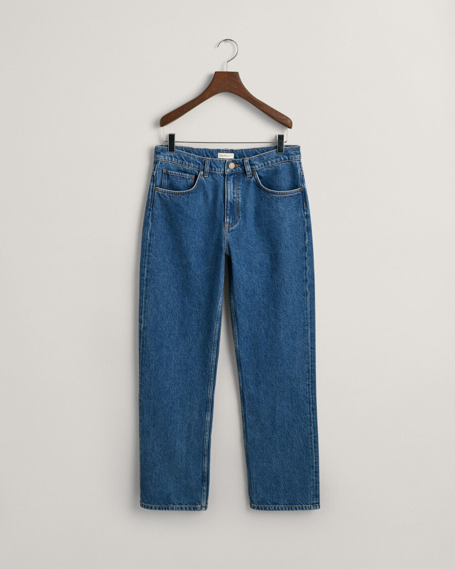 relaxed fit jeans für teenager-jungen – hellblau