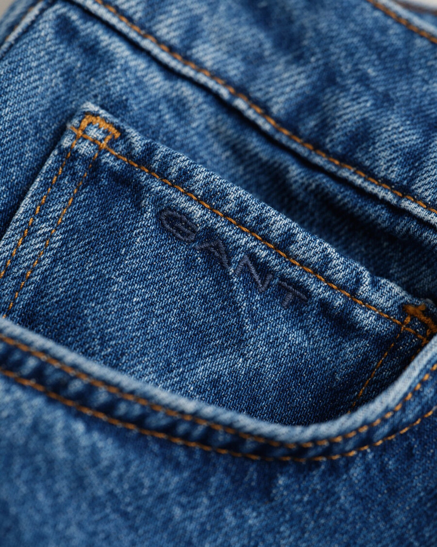 relaxed fit jeans für teenager-jungen – hellblau