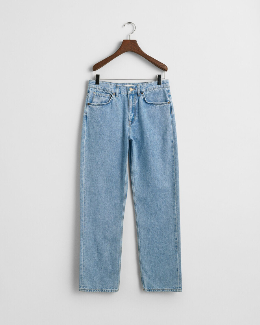 relaxed fit jeans für teenager-jungen – hellblau