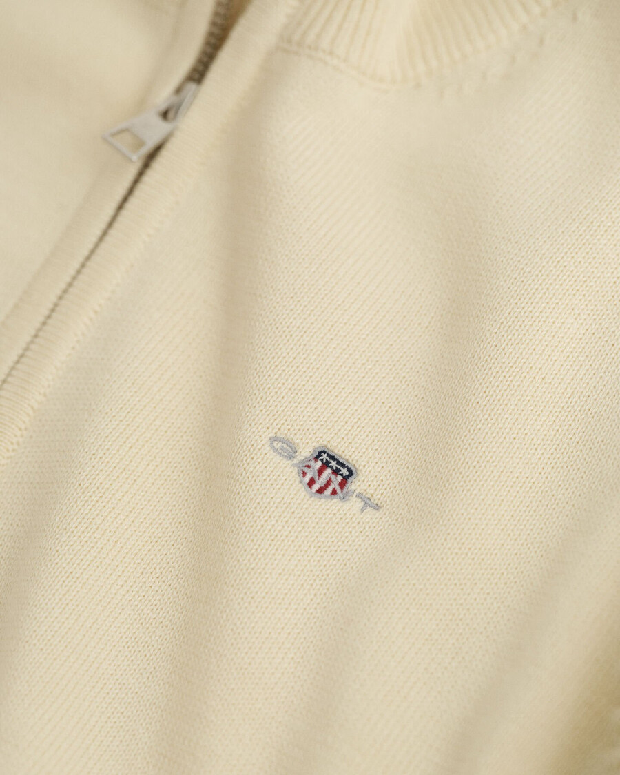 lässige baumwollstrickjacke für teenager – creme