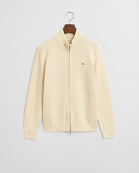 lässige baumwollstrickjacke für teenager – creme
