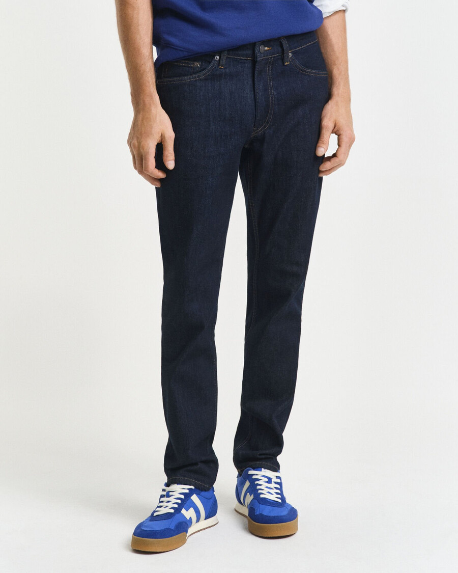 slim-fit-jeans – dunkelblau