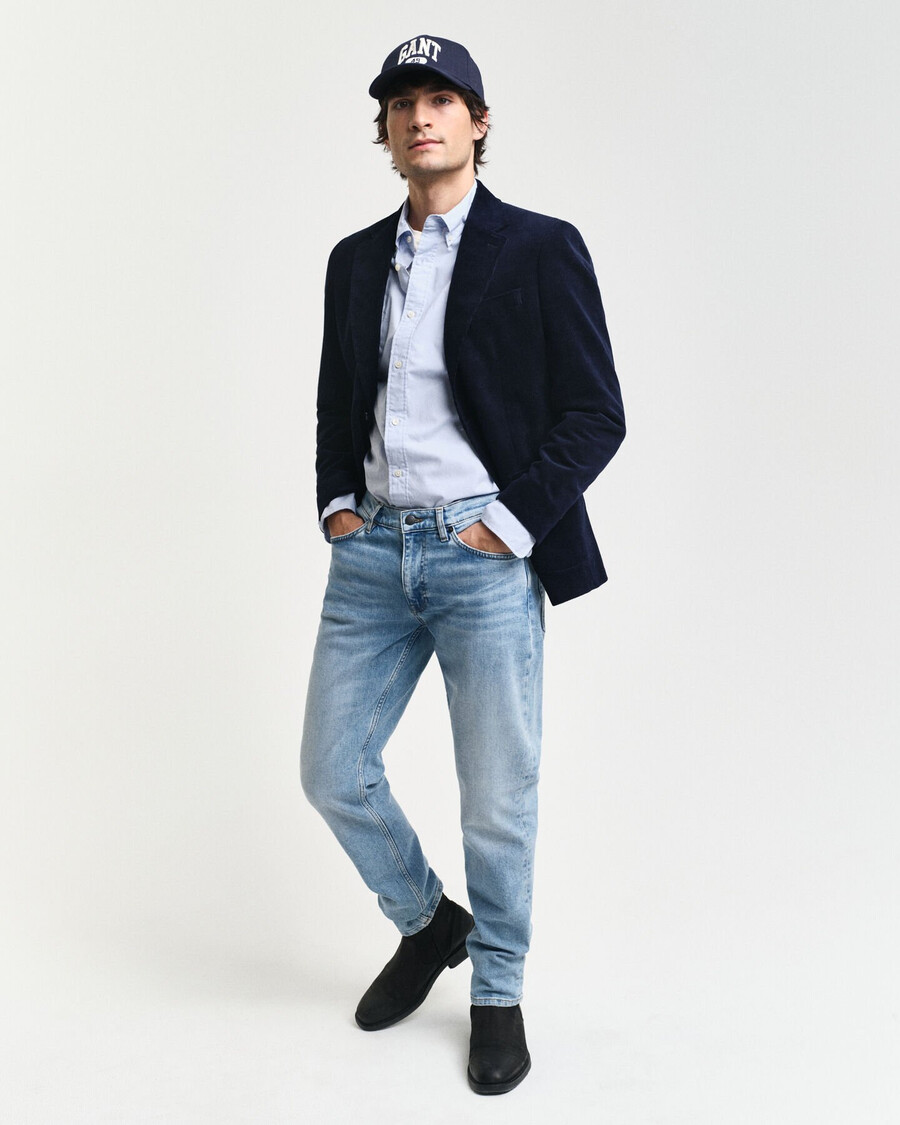 slim-fit-jeans – hellblau vintage