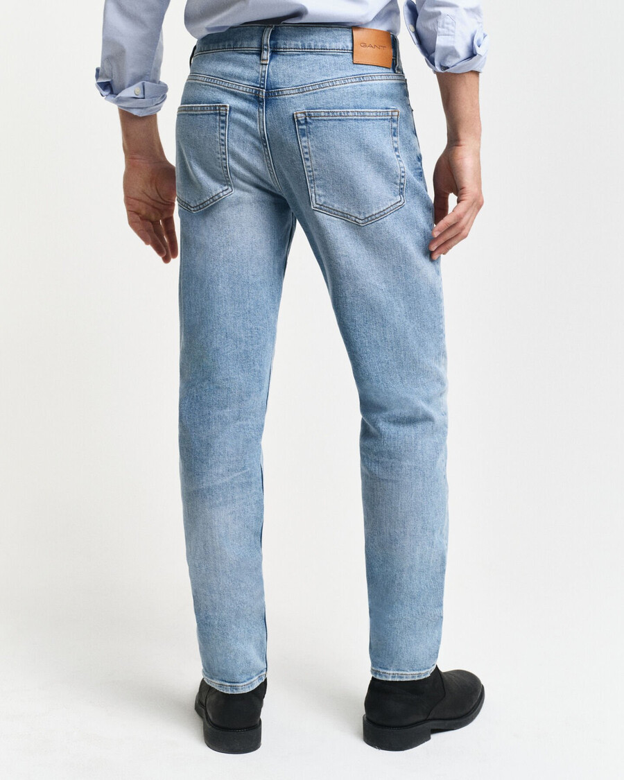 slim-fit-jeans – hellblau vintage