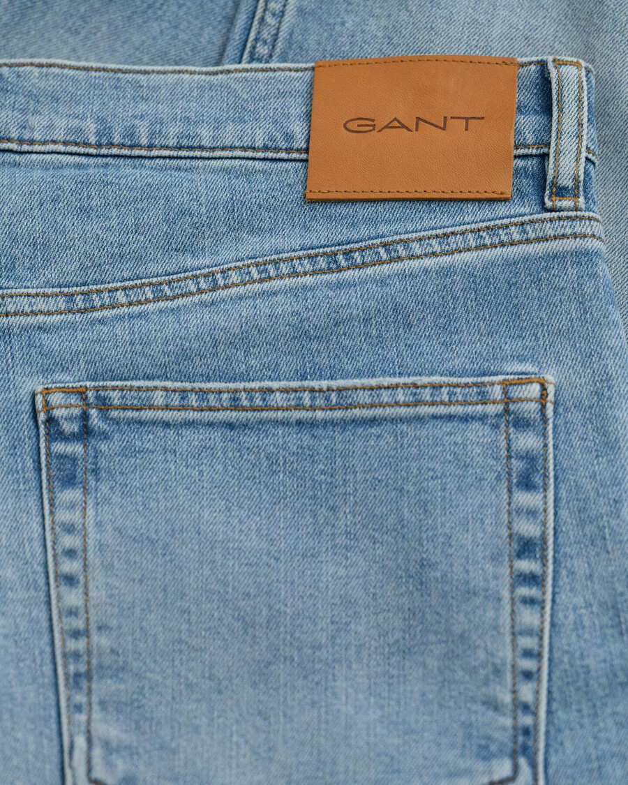 slim-fit-jeans – hellblau vintage