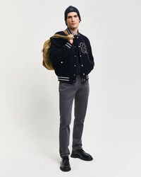 slim fit desert jeans – anthrazit