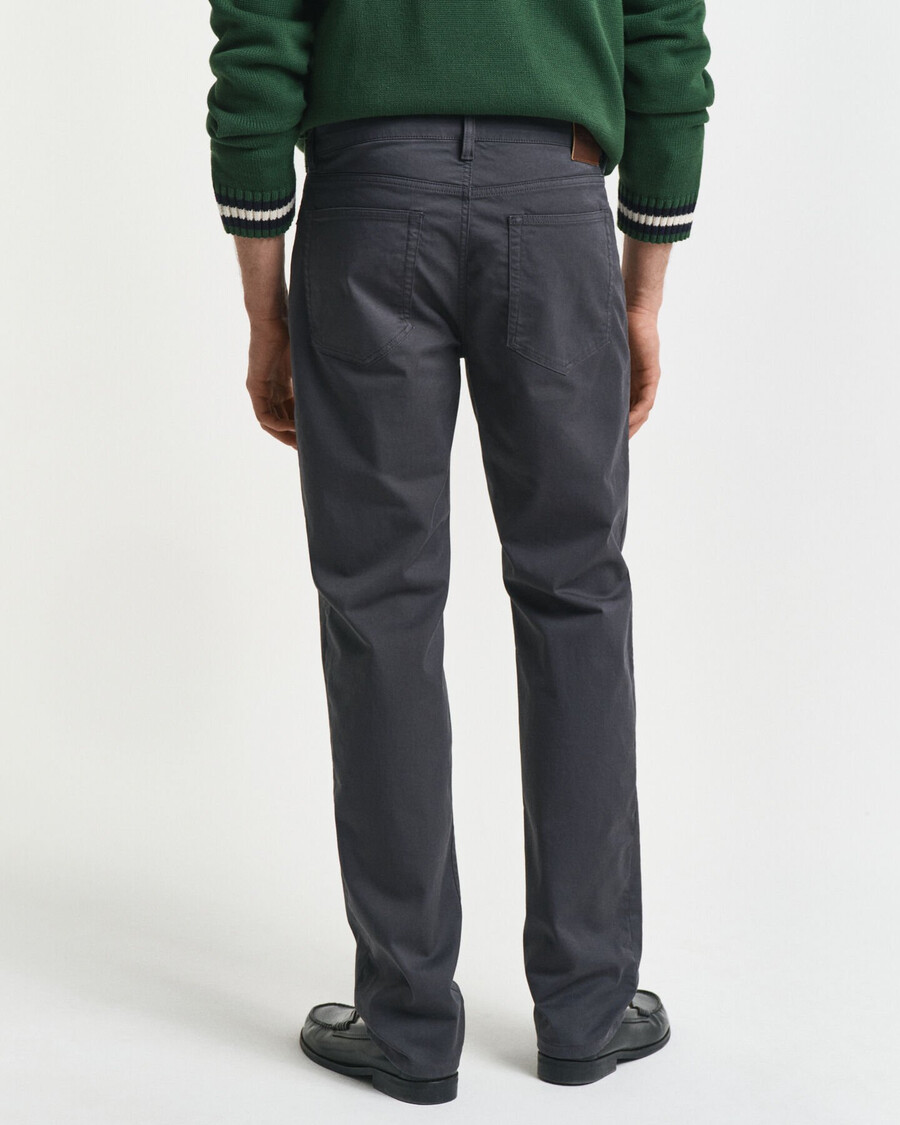 desert jeans mit regulärer passform – anthrazit