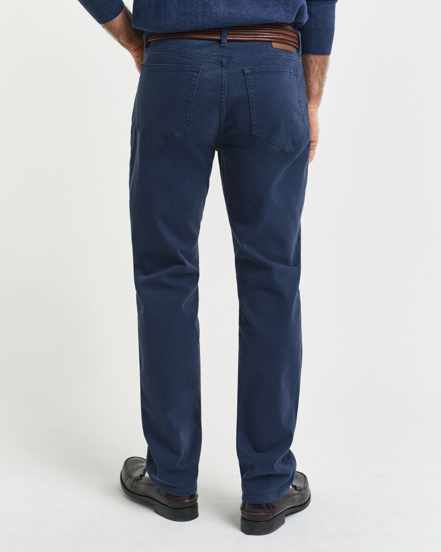 desert jeans mit regulärer passform – marine