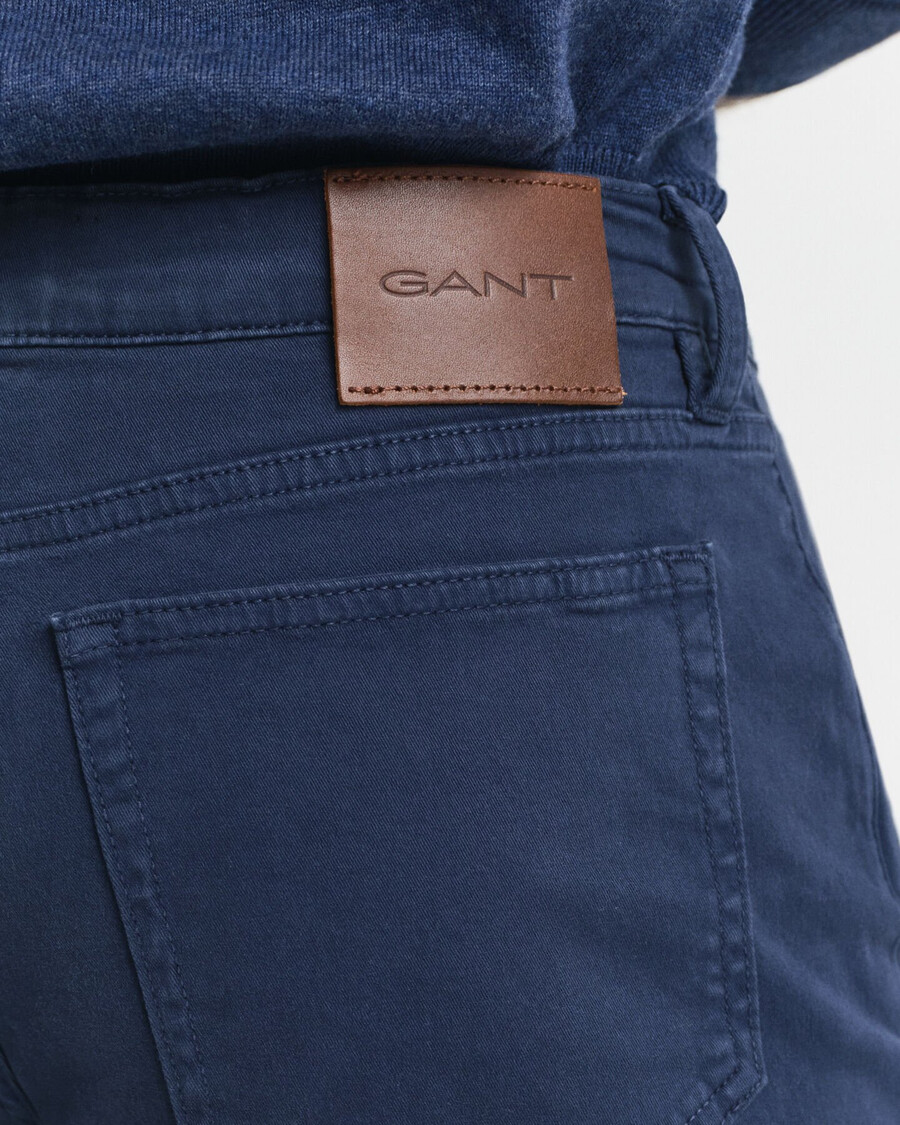 desert jeans mit regulärer passform – marine
