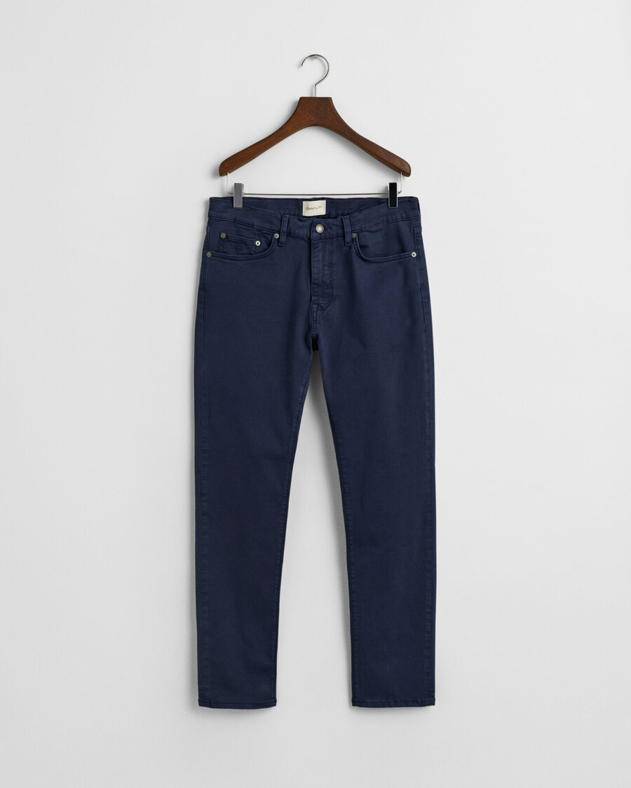 desert jeans mit regulärer passform – marine