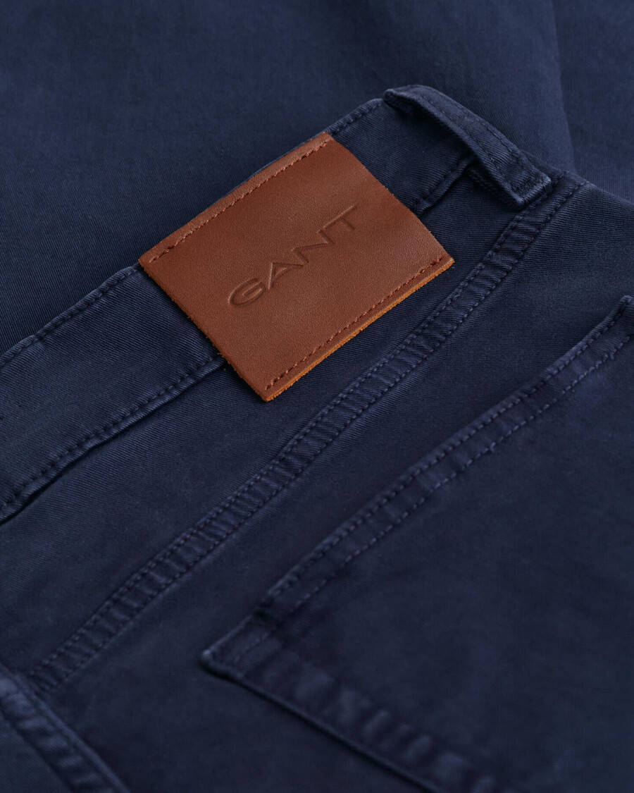 desert jeans mit regulärer passform – marine