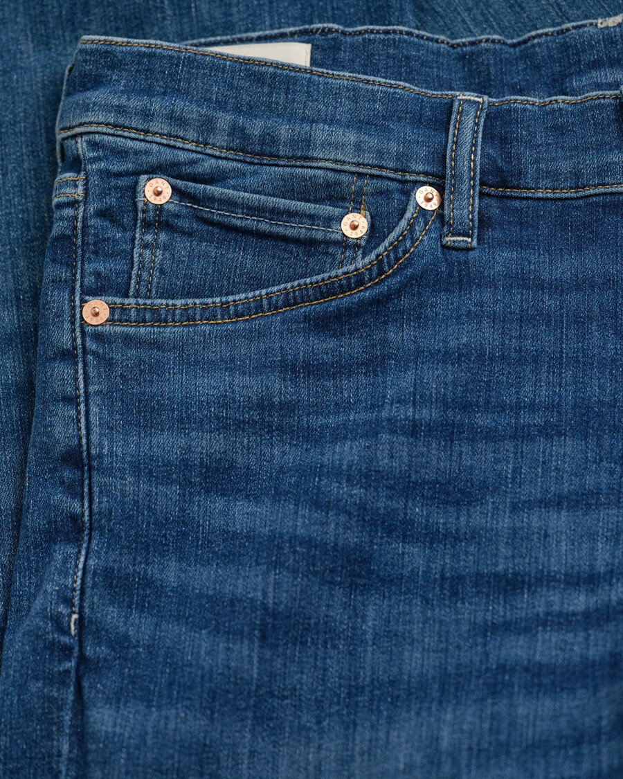 extra slim fit active recover jeans – mittelblau