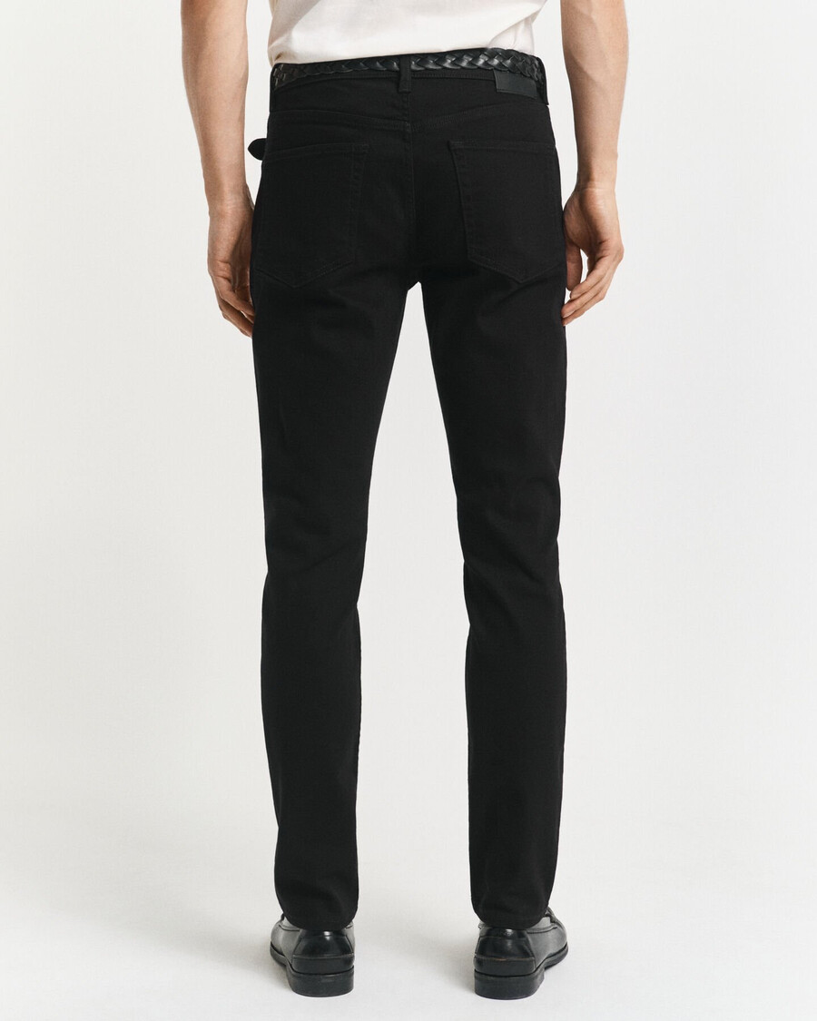 slim fit stay black jeans - schwarz