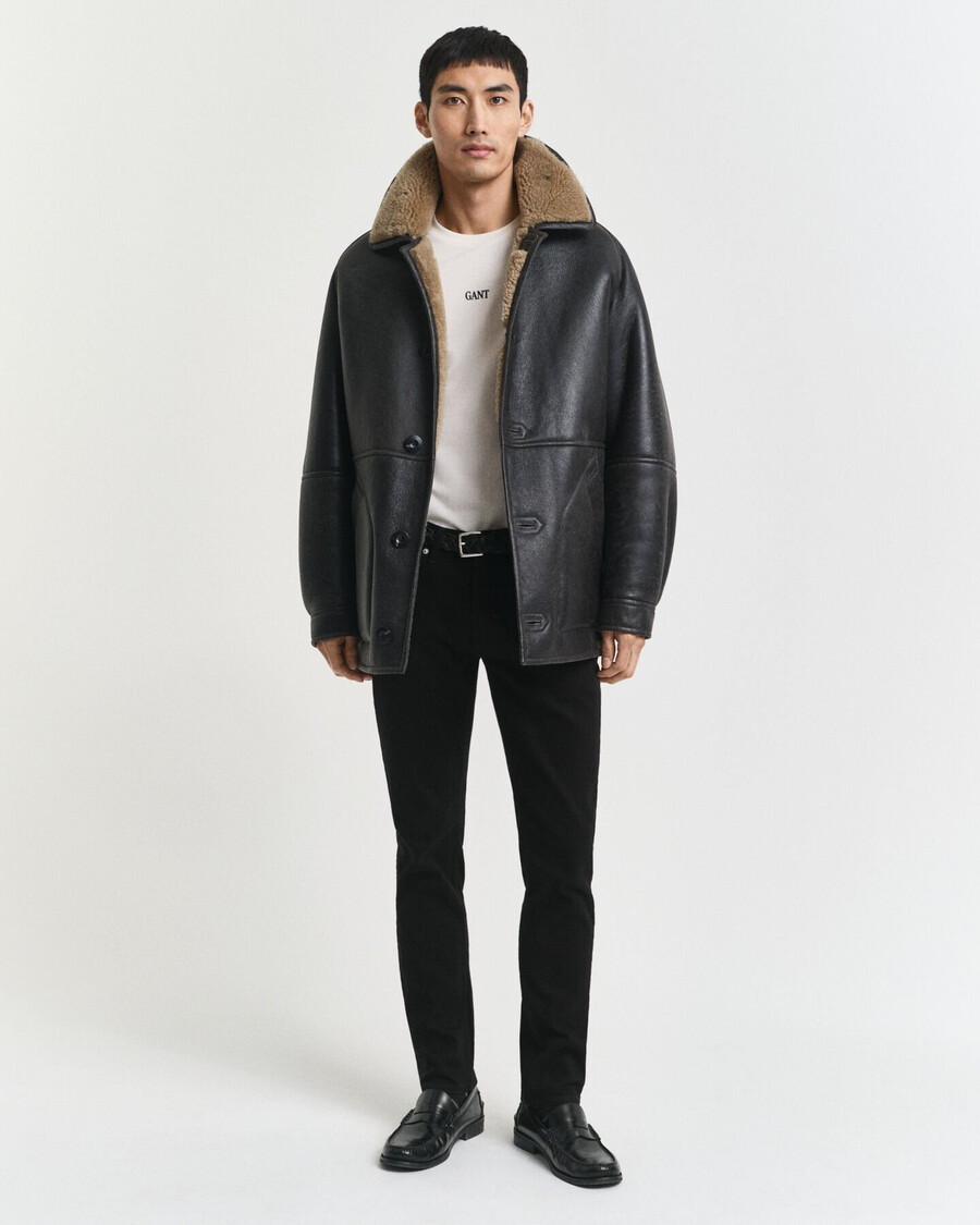 slim fit stay black jeans - schwarz