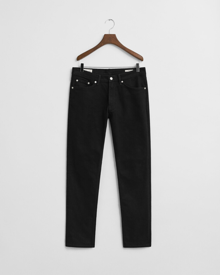 slim fit stay black jeans - schwarz