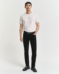 slim fit stay black jeans - schwarz