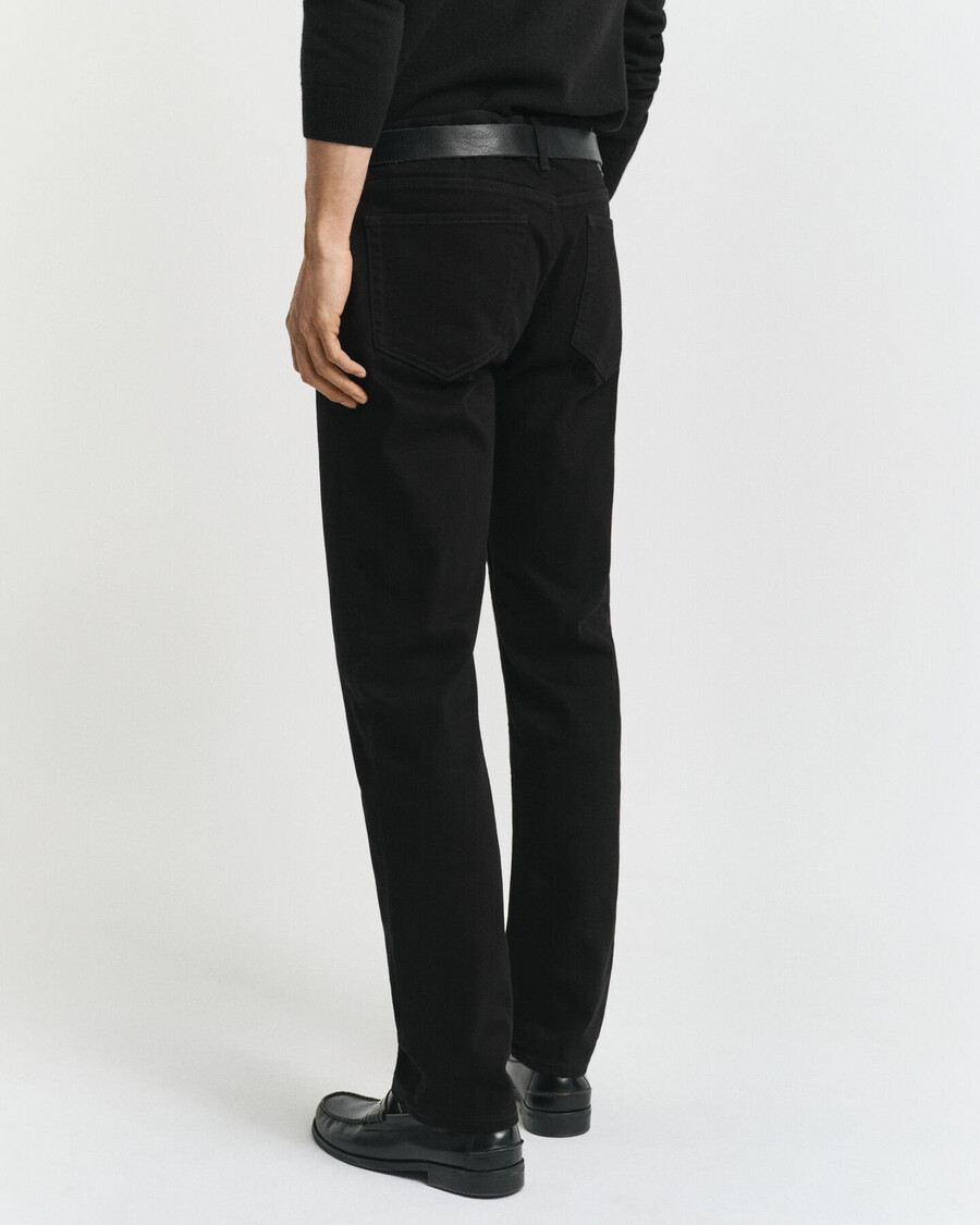 regular fit stay black jeans – schwarz