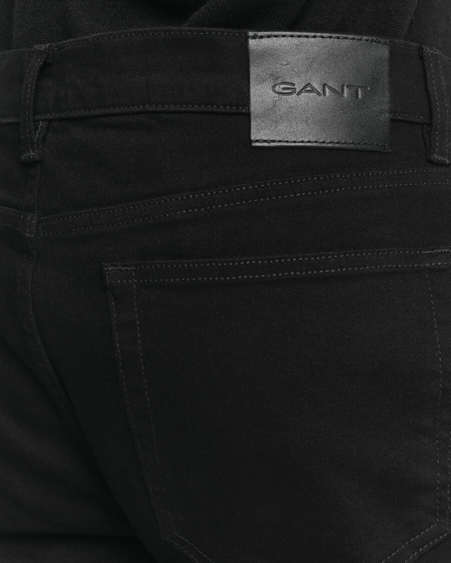 regular fit stay black jeans – schwarz