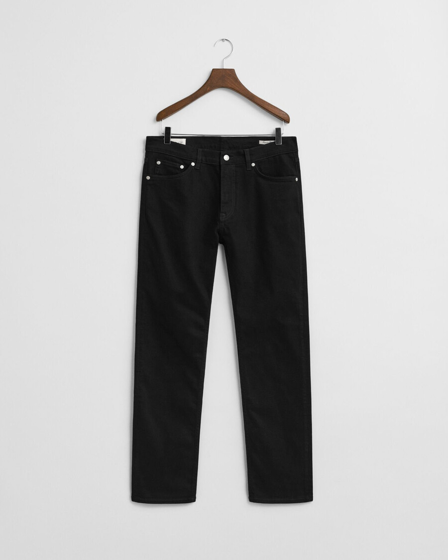 regular fit stay black jeans – schwarz