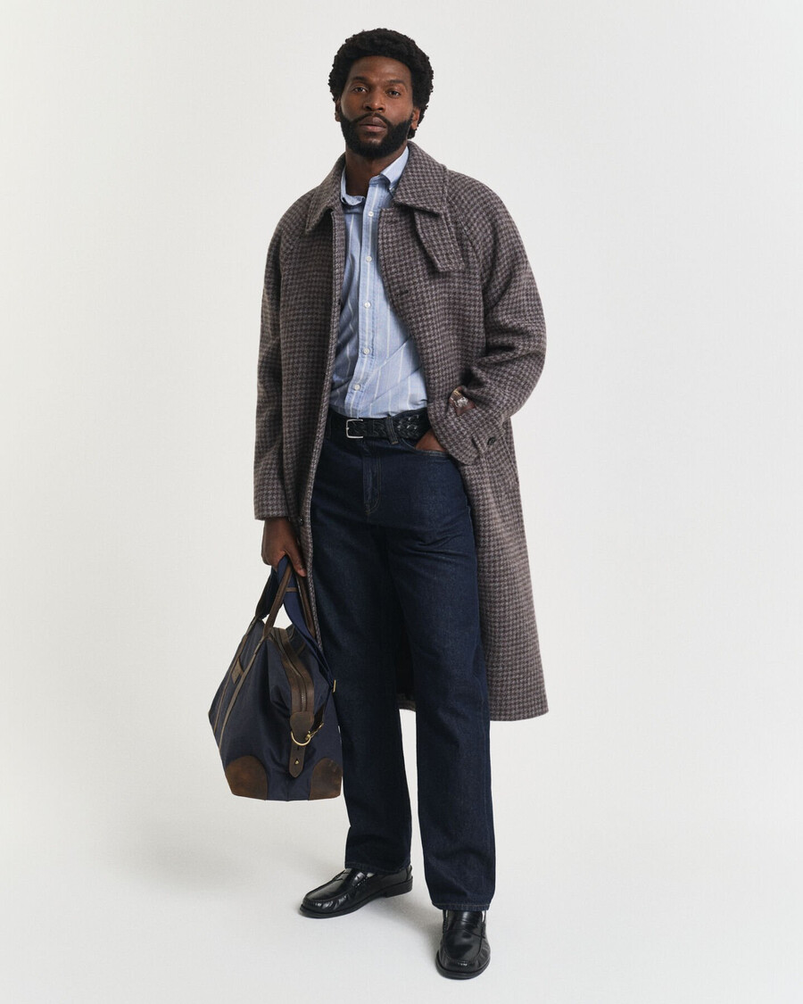 straight fit jeans – dunkelblau raw
