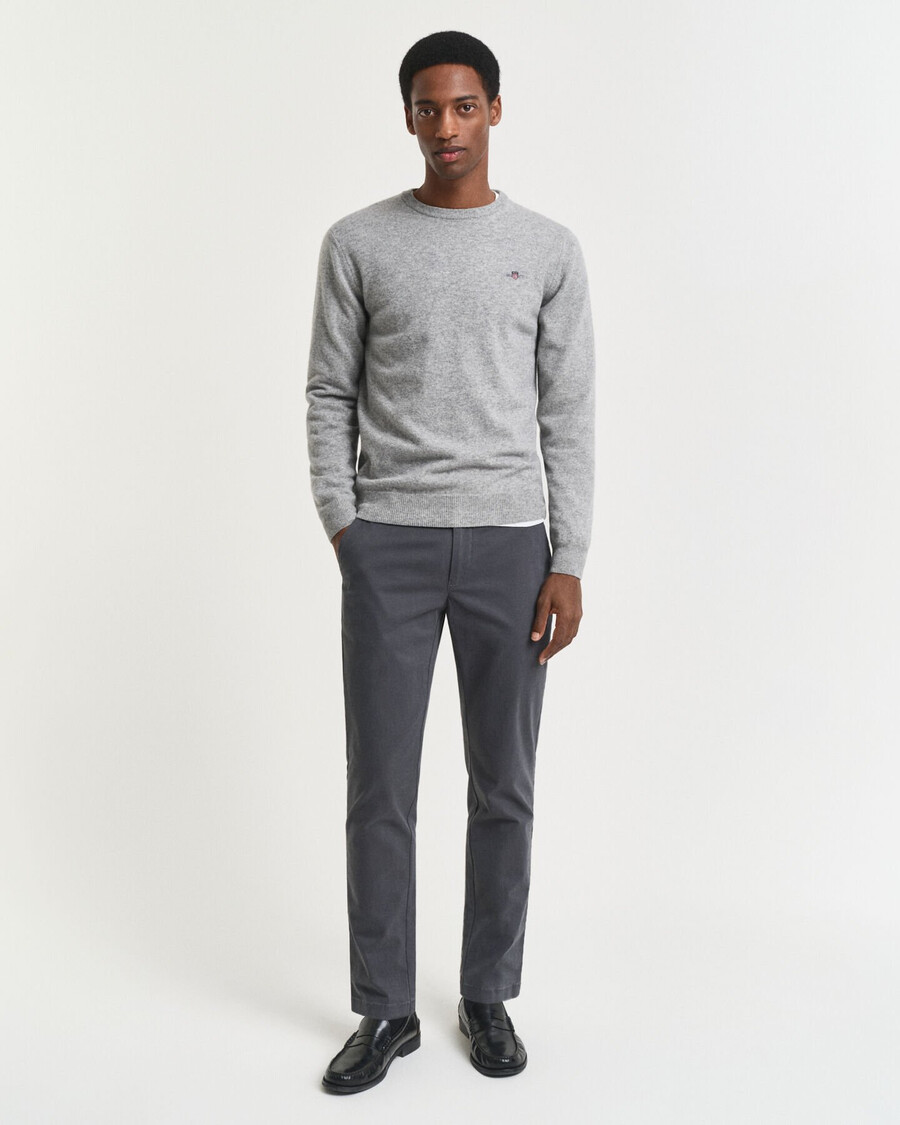 slim fit super comfort chinos - anthrazit