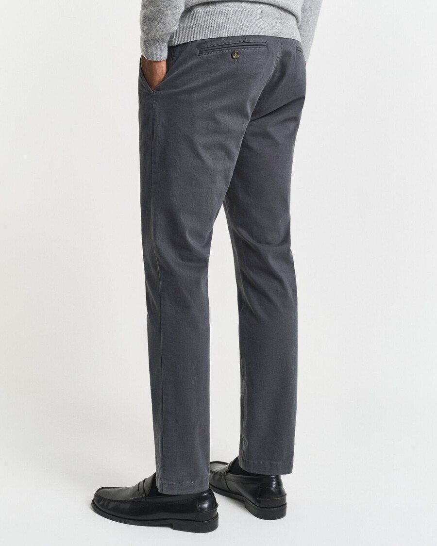 slim fit super comfort chinos - anthrazit