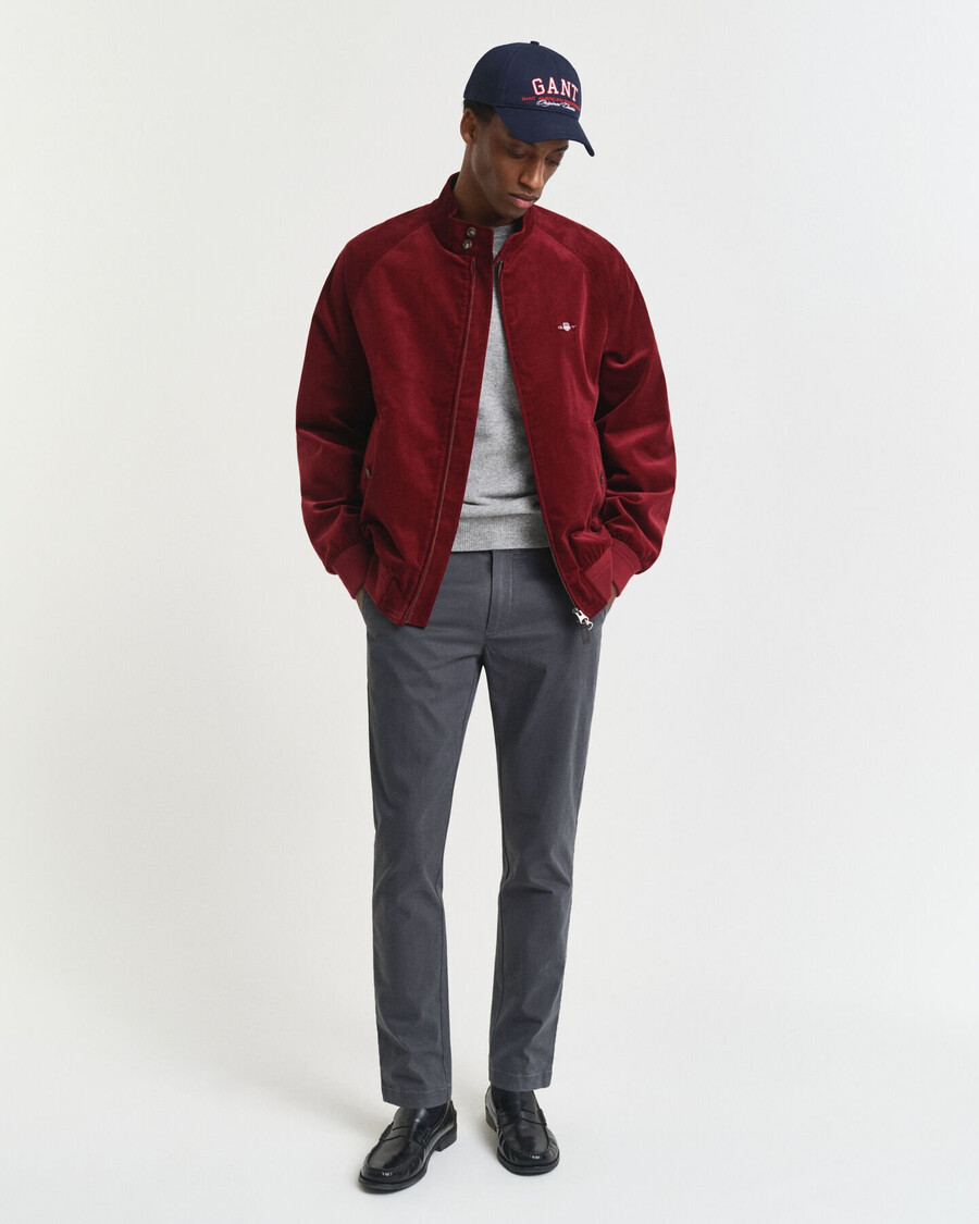 slim fit super comfort chinos - anthrazit