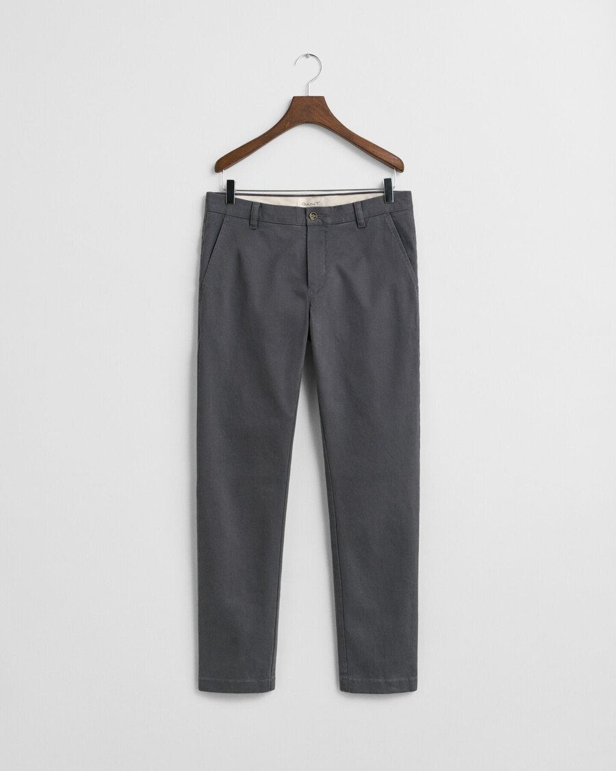 slim fit super comfort chinos - anthrazit