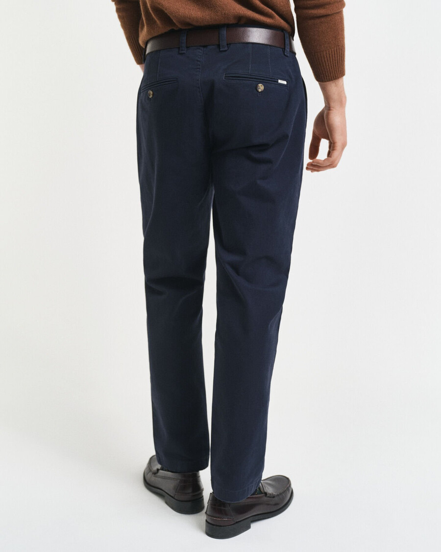 slim fit super comfort chinos – abendblau