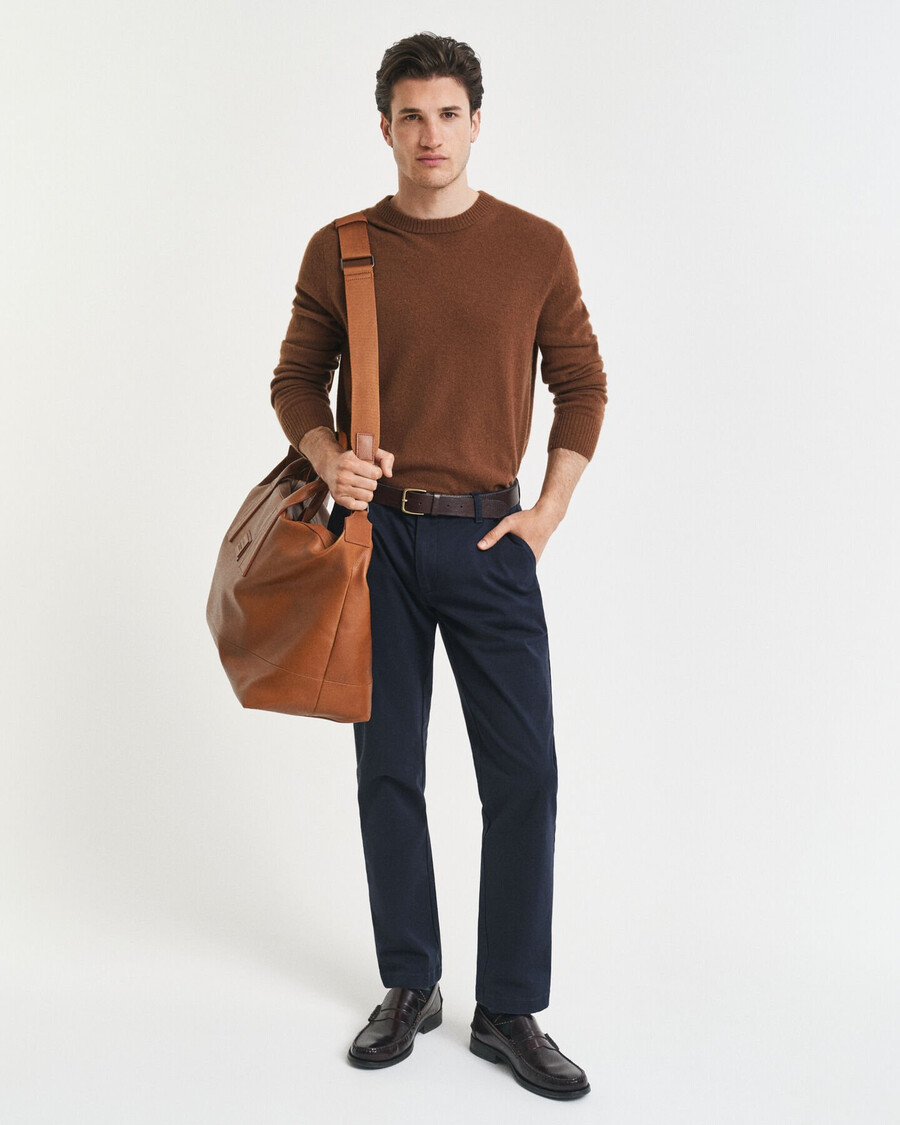 slim fit super comfort chinos – abendblau
