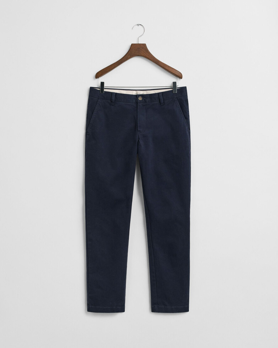 slim fit super comfort chinos – abendblau