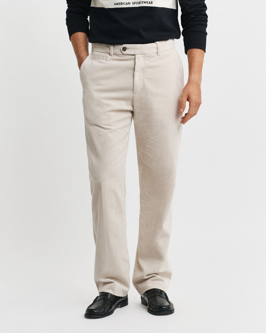 cordhose mit geradem schnitt – kitt