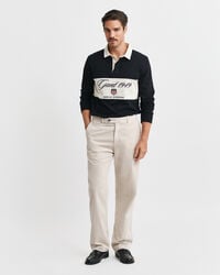 cordhose mit geradem schnitt – kitt