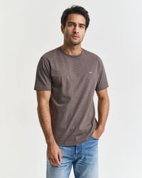 regular fit shield t-shirt – seawood melange