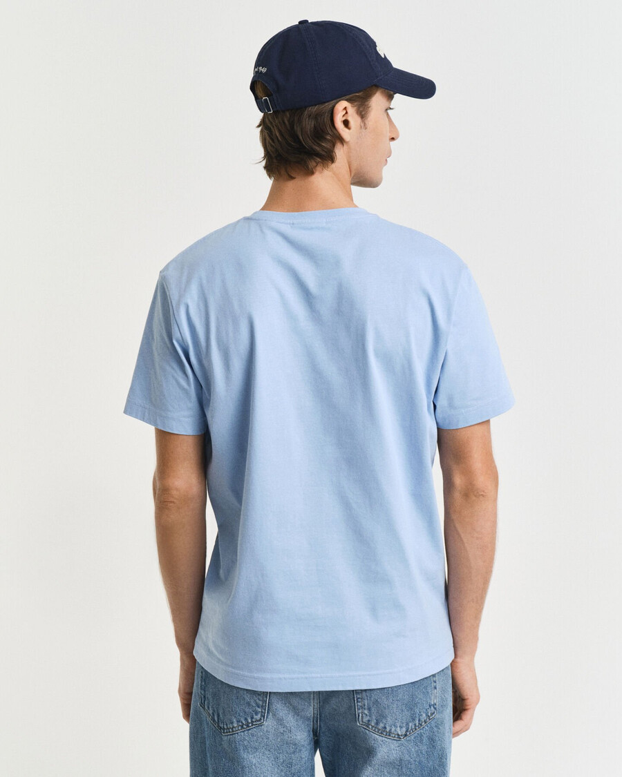 regular fit shield t-shirt – capriblau
